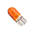 10pcs T10 Halogen 12V 5W Wedge Amber Car Dashboard Indicator Lights Bulbs Lamps for VW