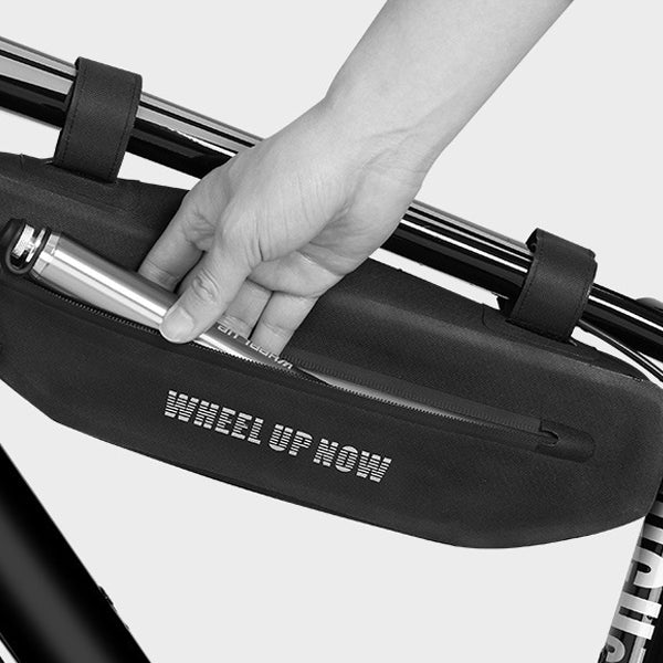 WHEEL UP Bicycle Saddle Bag Waterproof MTB Bike Front Frame Bag Cycling Bag Pouch