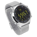 EX18 SMS Reminder Pedometer Chronograph Multifunction Luminous IP67 Fashion Sport bluetooth Watch