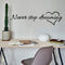 Miico FX1182 Decorative Sticker Wall Stickers Decor DIY Stickers Bedroom Decoration