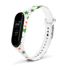 Color Pattern Watch Strap Watch Band for Xiaomi Miband 3 Mibnad 4 Strap