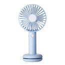 Loskii HF-202 Portable Desktop Handheld Doughnut Design Base LED Night Fan