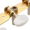 2Pcs Acoustic Guitar String Tuning Pegs Keys Machine Heads Tuners Color Gold