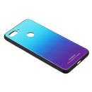 Bakeey Gradient Color Tempered Glass Shockproof Protective Case For Xiaomi Mi 8 Lite