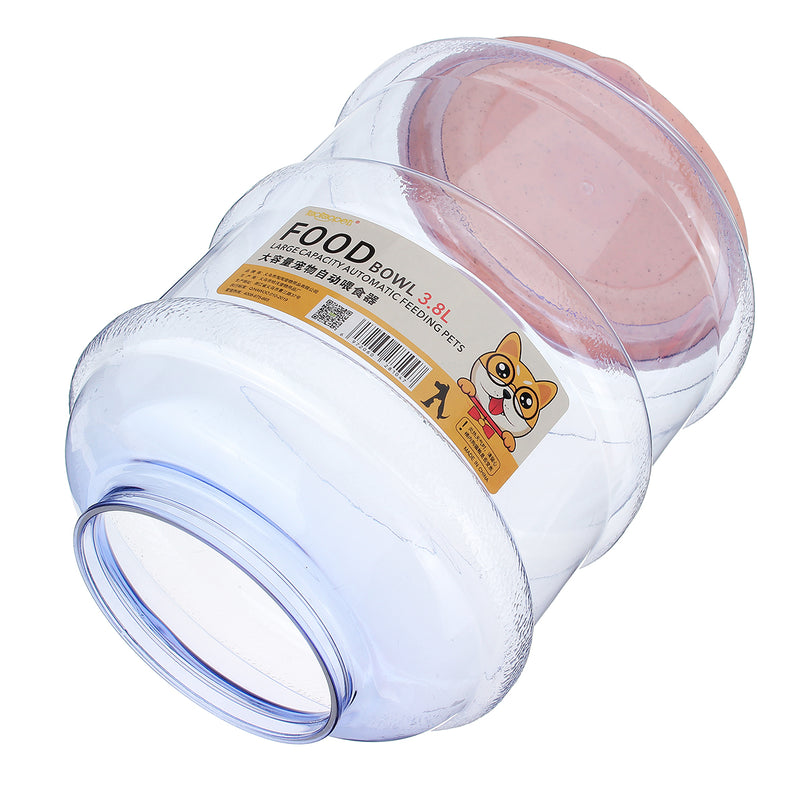 3.8L Automatic Pet Feeder Food Feeder Dog Cat Water Dispenser Drink Bowl
