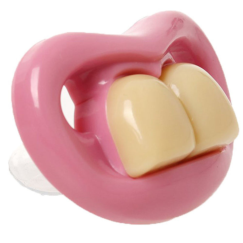 Big Tooth Funny Cute Baby Pacifier Big Tooth Baby Nipple Appease Supplies Food Grade Silicone Pacifiers Non-toxic