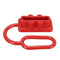 4Pcs 50A DC 12-24V Dust Cap Cover for Anderson Plug Cover Style Connectors Dust Cover Caps Red
