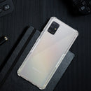 NILLKIN Bumpers Crystal Clear Transparent Shockproof Soft TPU Protective Case for Samsung Galaxy A51 2019