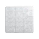 75pcs Casting Molds Jewelry Making Silicone Molds Pendant Trays Tools Kit