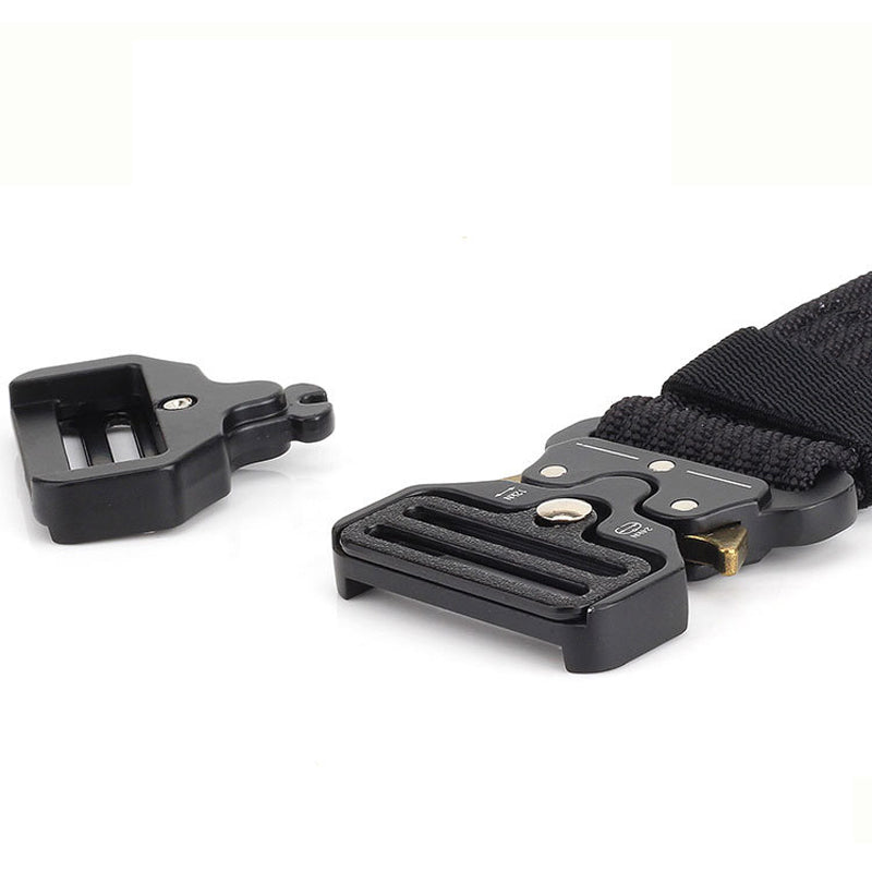 125cm KALOAD C01 3.8cm Nylon Belts For Men Women Metal Inserting Buckle Military Tactical Belt