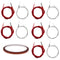 TWO TREES 5Pcs Cartidge Heater + 6Pcs 100K  3950 NTC Thermistor + 1Pcs 5mm High Temperature Tape for 3D Printer Part