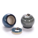 Pet Urn Cremation Ceramics Memorial Jar Cat Dog Ashes Keepsake Container Holder