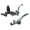 Folding Snap Brake Grip Lever Clutch Alloy For 110cc 125cc 140cc Pit Bike