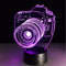 Digital Camera 3D LED Lights Colorful Touch Night Light Christmas Gift