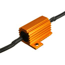 4pcs 12V 25w 8.2 ohm Indicator Light Resistor Flasher Relay Motorcycle Car Aluminum