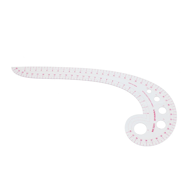 42cm Plastic Curve Metric Sewing Ruler Dressmaking Ruler Tailor Drawing Curve Ruler Measure Tool