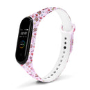 Color Pattern Watch Band Watch Strap for Xiaomi Miband 3 Miband 4 Strap