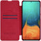 NILLKIN Flip Bumper Shockproof Card Slot Holder Full Cover PU Leather Vintage Protective Case for Samsung Galaxy A71 2019