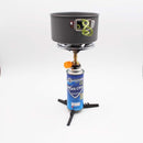 IPRee Mini Outdoor Cooking Stove Long Gas Tank Air Bottle Burner Camping Picnic + Base Frame