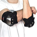 Wosawe 1 Pair Stainless Steel Elbow Support Outdoor Cycling Protective Gear Sports Hand Safety Equipment