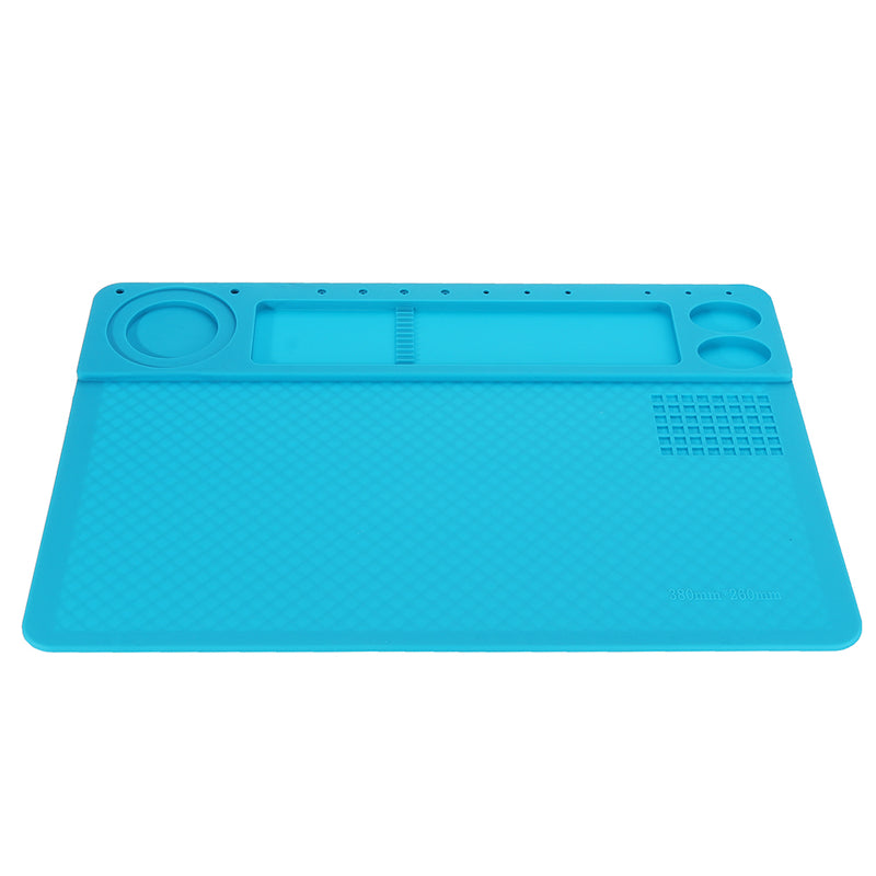 38x26cm Heat Resistant Soldering Mat Silicone BGA Soldering Station Insulation Repair Tools Maintenance Platform Desk Pad