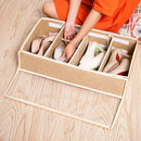 Foldable Thickening Shoes Organizer Transparent Boots Storage Bag Clothes Storage Bag