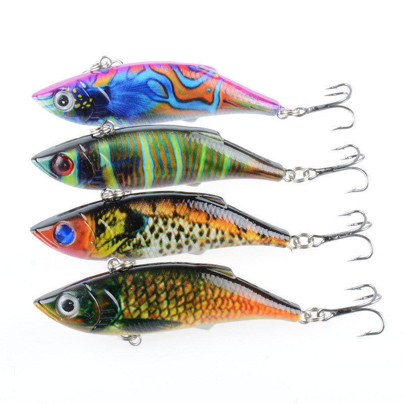 ZANLURE 4pcs/set 8cm 11.8g Fishing Lure Full Aqueous Layer Wobbler VIB Vibration Artificial Hardbait