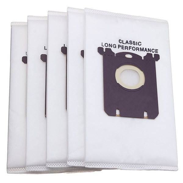 5Pcs Vacuum Cleaner Bags Disposable Filter Dust Bag Nonwovens For Philips Electrolux S-bag
