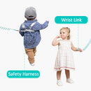 2 In 1 Toddler Safety Harness Anti Lost Wrist Link Baby Kid Leash Wristband Belt  Support