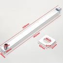 40cm Square Wall Mount Shower Extension Arm with Flange for Bathroom Shower Head