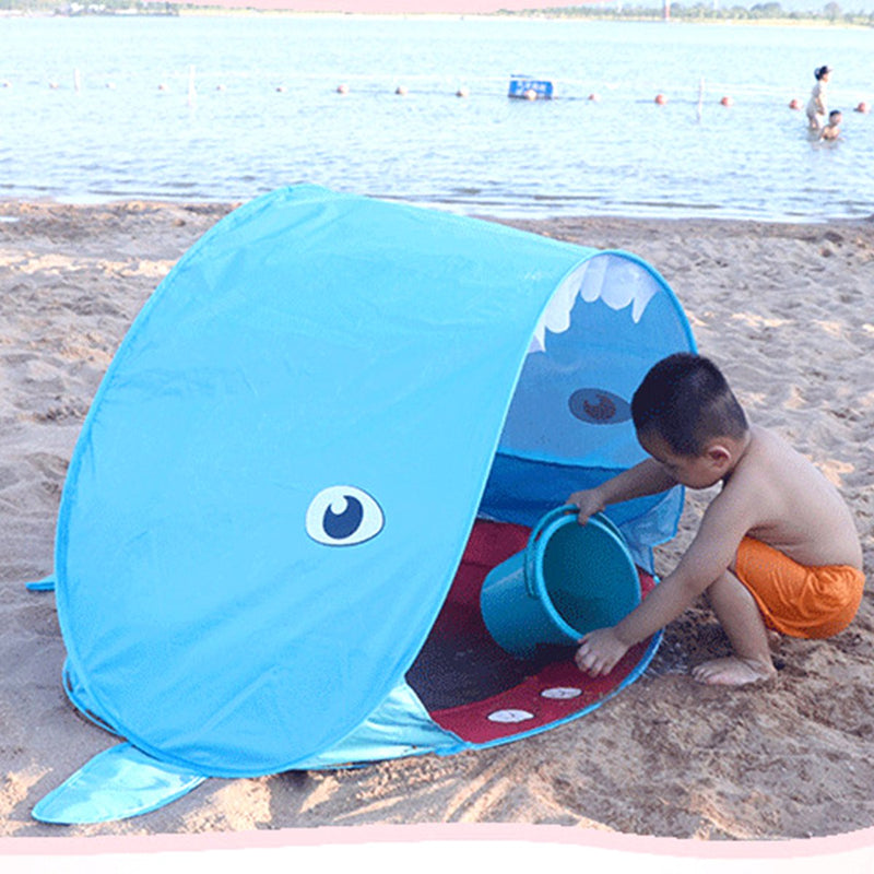 Baby Pool Beach Kids Play Waterproof Sun UV Camping Awning Tent Shelter Mat