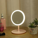 2 in 1 LED Makeup Mirror Light Lamp Rechargeable Brightness Adjustable HD Makeup Daylight Cosmetics Mirrors