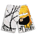 S5262 Beach Shorts Board Shorts 3D Old man Cartoon Printing Fast Drying Waterproof Elasticity