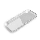 TPU Transparent Crystal Soft Case Protective Shell Bronzing Powder Integrated Cover for Nintendo Switch Lite Game Console