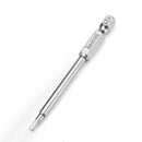 Broppe 6pcs 75mm H2-H6 Magnetic Hexagon Head Screwdriver Bits 1/4 Inch Hex Shank