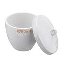 30/50ML Porcelain Crucible High Temperature Chemical Teaching Laboratory Equipment Lab Glassware Kit