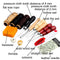 14Pcs Leather Craft Hand Stitching Sewing Tool Thread Awl Waxed Thimble Kit Hand Tools