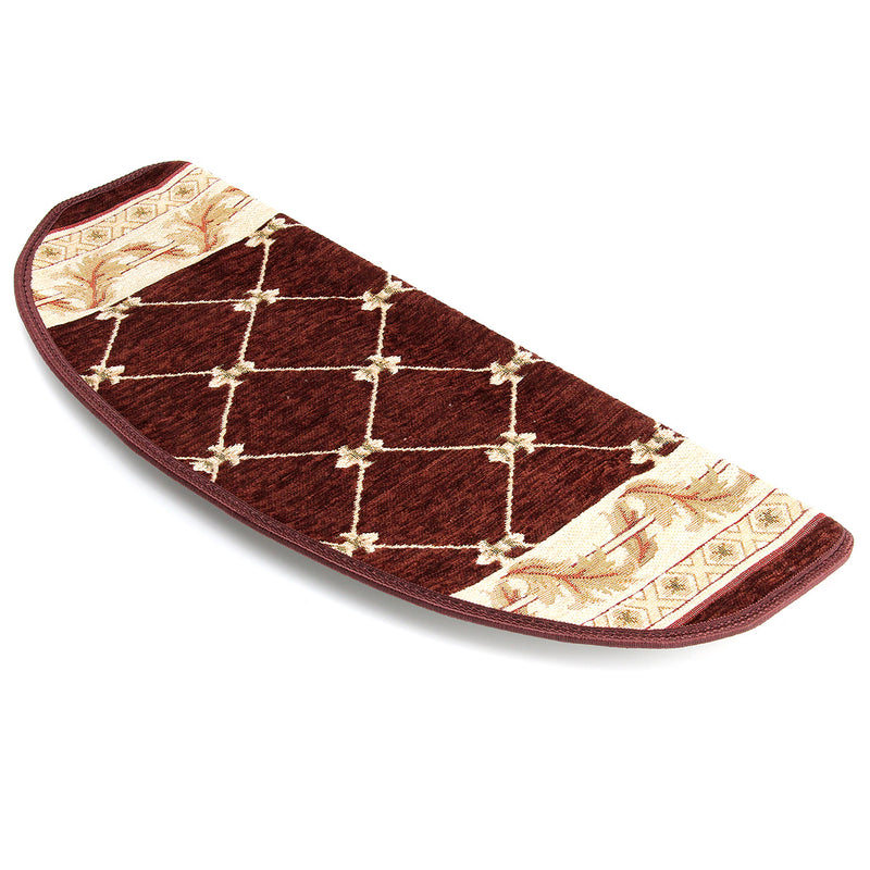 European Style Pastoral Carpet Stair Tread Anti Skid Step Rugs Stair Mats