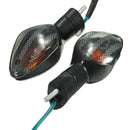 Pair Amber Turn Signal Indicator Light Smoke For Honda CBR1000RR 2008-2015
