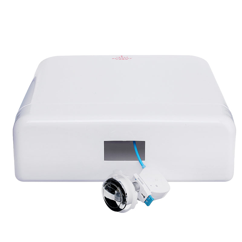 Back To Wall Concealed Toilet Cistern Hotel Home Bathroom Water Tank Dual Flush