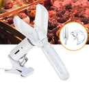 E27 AC110-265V 40W SMD2835 Three-Leaf Foldable Full Spectrum LED Grow Light Bulb With Lamp Holder Clip