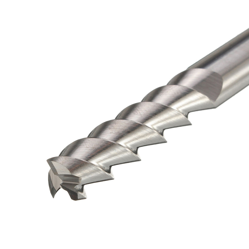 8mm Diameter 3 Flute End Mill Solid Carbide Aluminum End Mill Length 75mm