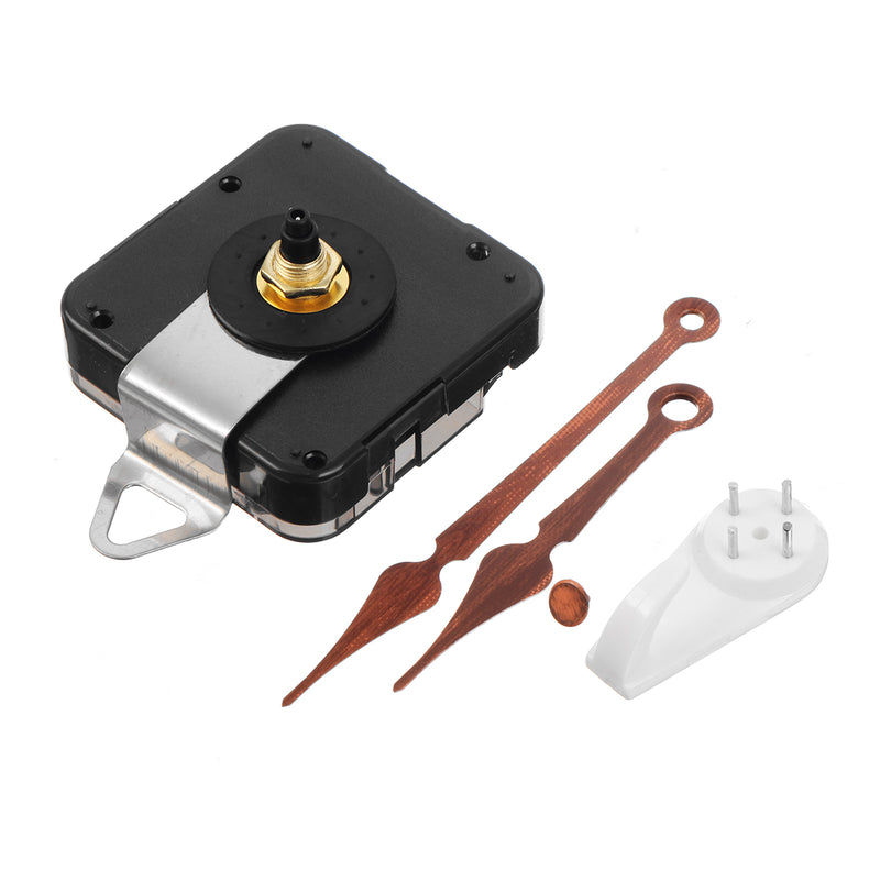 11'' Wood Wall Clock Diameter 28CM with Seamless Hook Round Room Home Bar Decor