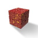Mini Infinity Magic Cube Stress Relief Toys Aluminum Alloy Anti Anxiety Puzzle Toys Kids Funny Toys Gift