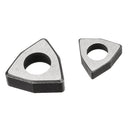 Drillpro 10pcs MW0603/MW0804 Carbide Insert Shim Seats Accessories for WNMG06 Insert Turning Tool