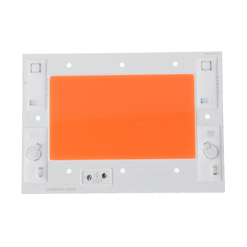 LUSTREON 50W 100W Full Spectrum 380-840NM Thunder Protection COB Grow Light LED Chip AC220-240V