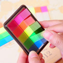 XIAOMI Ecosystem Deli 9060 Fluorescent Colorful Indication Classification Stickers Cute Pad Memo Classification Labels School Office Stationery Supplies