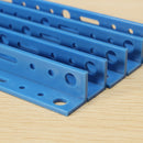 L Shape Plastic Blue Link Rod Fixed Rod Universal Rod For DIY Car