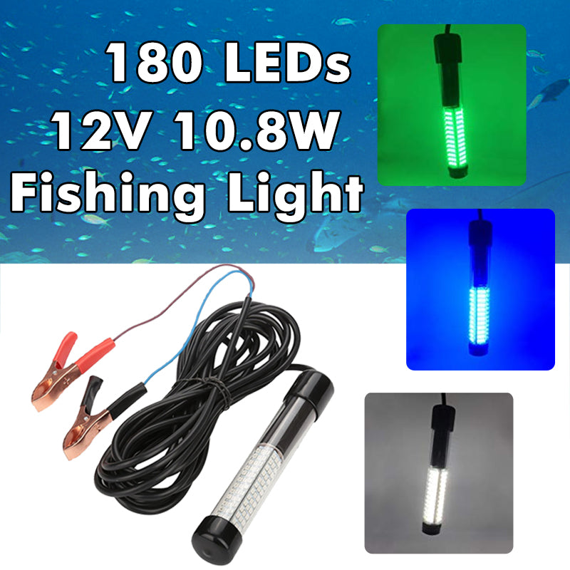 ZANLURE 12 Volt Submersible Deep Drop Underwater LED Fishing Lamp