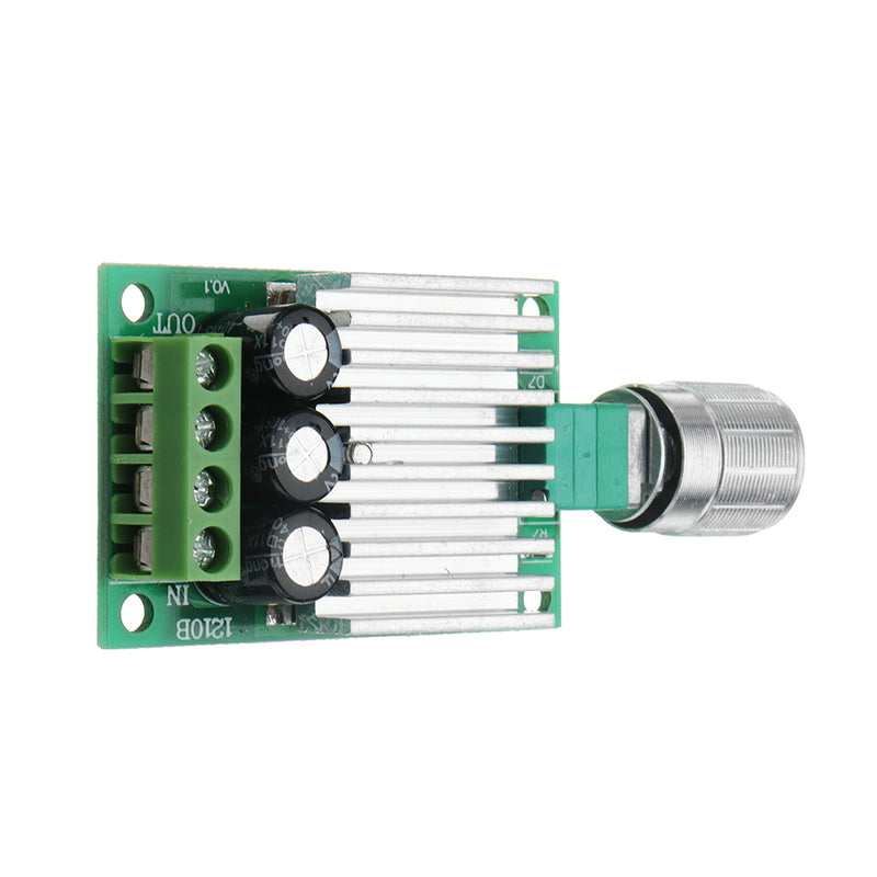5pcs DC 12V To 24V 10A High Power PWM DC Motor Speed Controller Regulate Speed Temperature